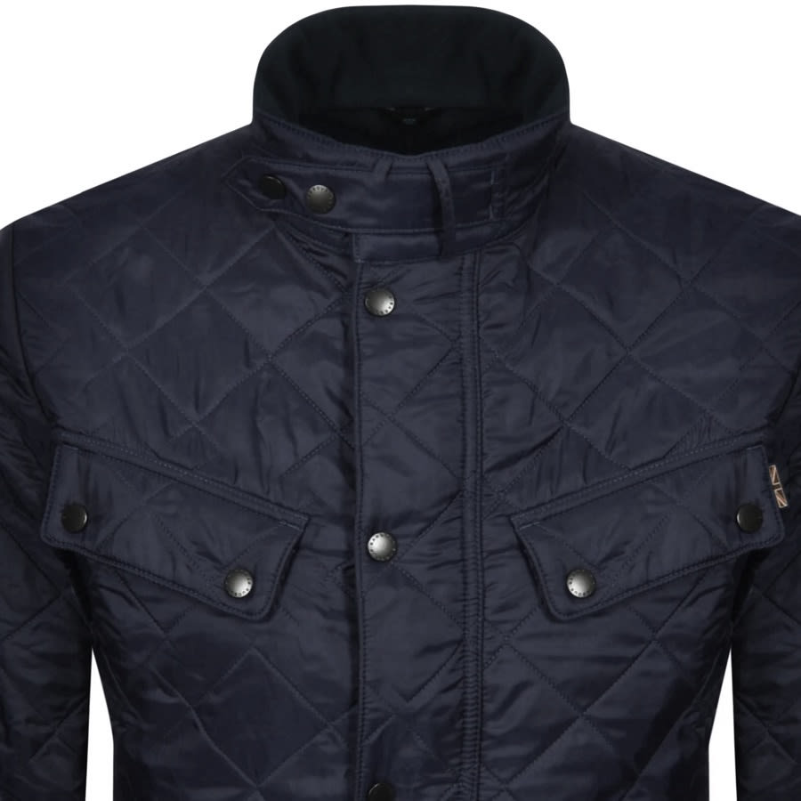 Alternative Image for ProductBarbour International Ariel Quilted Jacket Navy2